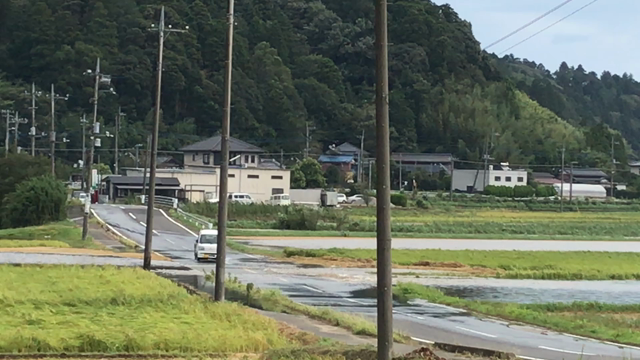 台風で停電中　9月9日の記事動画