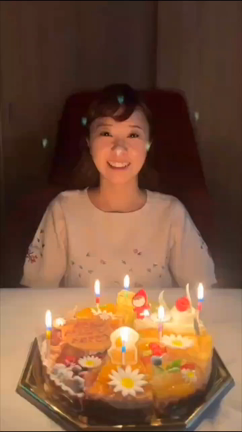 自分で自分をお祝いしてみた(✿^‿^)の記事動画