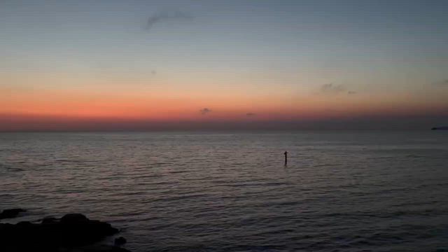 山口県下関市のキャンプ場！～夕焼け～の記事動画