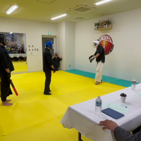 新道場開設③  指導部演武の画像