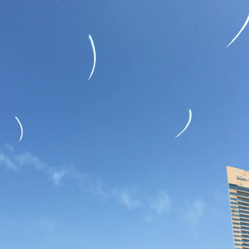 速報 ライオンズクラブ ブルー飛行の画像