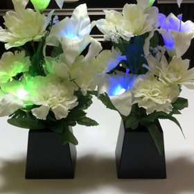 お花の提灯の画像