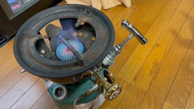 久々のケロシンバーナーの記事動画