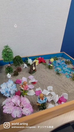 心を見つめ解放する♥箱庭アーチング体験の記事動画