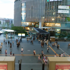 大阪ステーションシティ(JR大阪駅)のアトリウム広場　の画像
