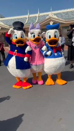 ドナルド、デイジー、スクルージ♡ | ♡さやんDisney旅行記etc♡