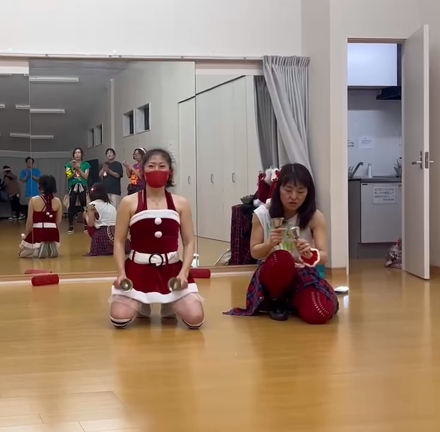 クリスマスZUMBA やちまたの記事動画