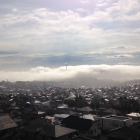 八木山の霧の画像