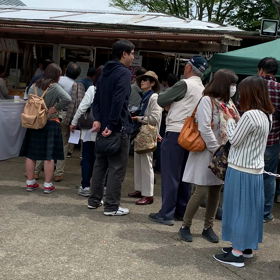 御朱印の列の画像