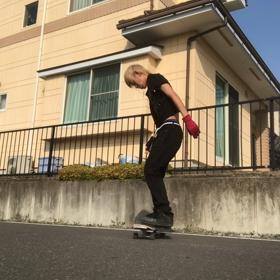 今日のスケートボード練習 ジムナストっ！！！の画像