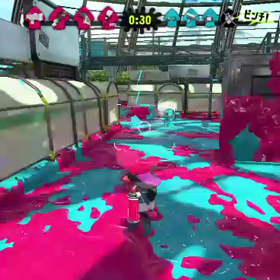 【スプラトゥーン2】シェルターで遊んでみました【本日のハイライト】の画像