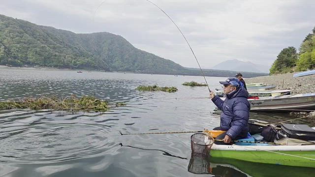 ワカサギ、ブラックバス、ヘラブナ釣果報告の記事動画