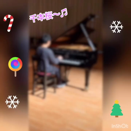 スタインウェイで千本桜の記事動画