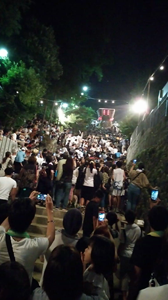 恩智神社夏祭りの記事動画