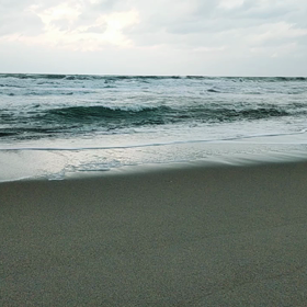 冬の海では、メンタル回復せず。の画像