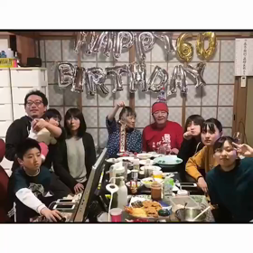 卵巣がん手術前日家族動画️思い出話の画像