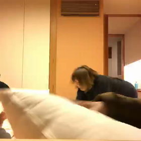枕投げの画像