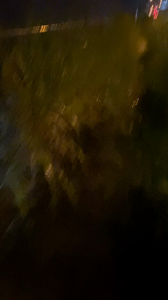 小雨の中の夜散歩の記事動画