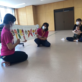 桑名市　リトミック　ふれあい遊びの画像