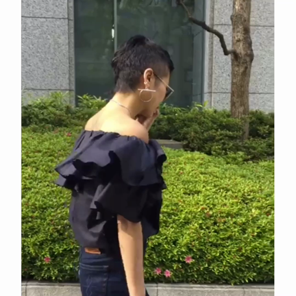 私の前髪お団子の理由。　変なヘアスタイル。　の記事動画