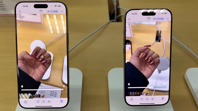 【iPhone16/16pro】ネイル撮影に向いてるのは？！カメラ性能など比較してみたの記事動画
