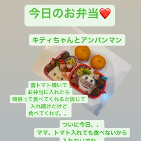 今日のお弁当の画像