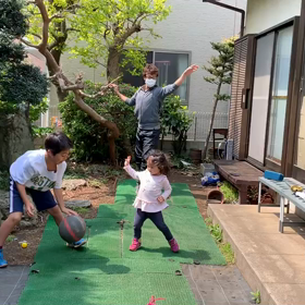 庭での画像
