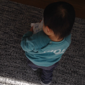 息子1歳5ヶ月。掃除上手への道。の画像