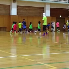 日曜日の練習は⚽の画像