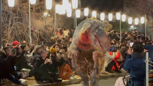 土曜日に恐竜大夜行行ってきました。の記事動画
