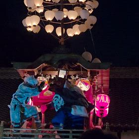 地元のお祭りの画像