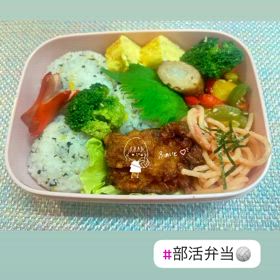 今日の娘部活弁当☺︎の画像