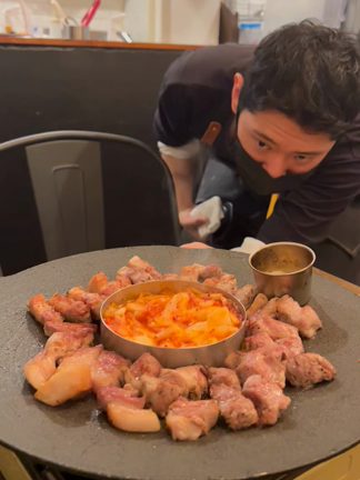最近お気に入りの韓国料理屋さん♡の記事動画