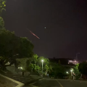 【彗星？ロケット？】の画像