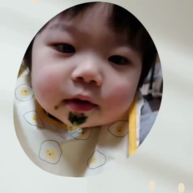 離乳食がヒゲみたいになってる？？(インスタ)の画像