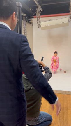 孫の七五三お詣りの記事動画