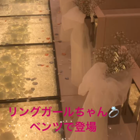 チャペルのお花の画像