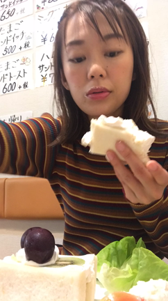 フルーツサンドとおばちゃんプロの記事動画