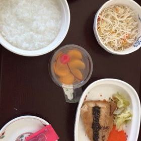 本日退院　これまでの食事の画像