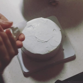 一歳からのケーキの画像