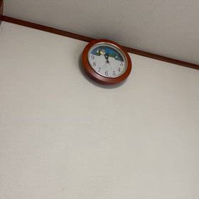 復活したうちのトトロ時計の画像