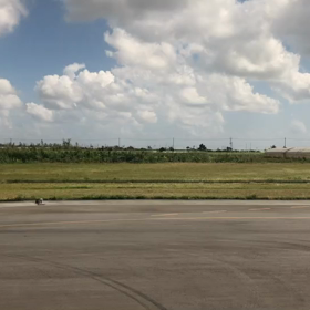 宮古空港離陸の画像