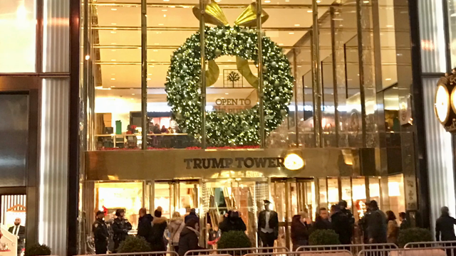 トランプタワー内部に行ってみたの記事動画