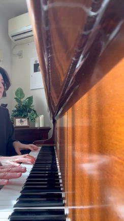 趣味の大人生徒さんレッスンの記事動画