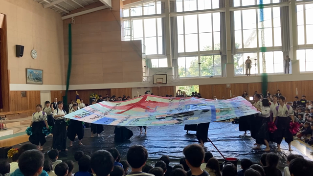 松本市立寿小学校150周年記念式典の記事動画