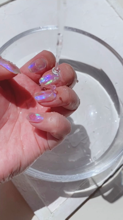 NEW♡うるうる♡my nail✩*॰¨̮の記事動画