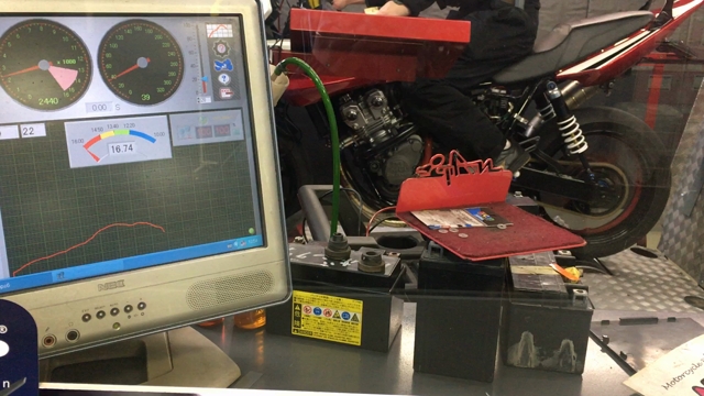 CB400SB ECU書換 オートチューン パワーチェックの記事動画