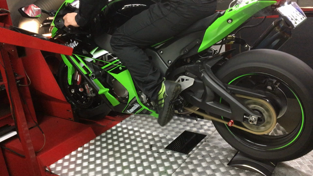 kawasaki ZX-10R ECU書き換え フルパワー オートブリッパーの記事動画