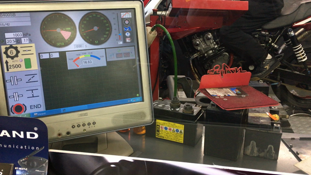 CB400SB ECU書換 オートチューン パワーチェックの記事動画