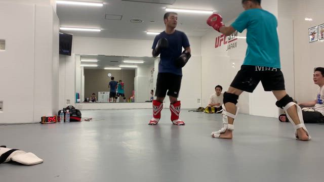 UFCジムにての記事動画